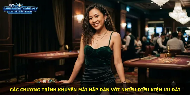 Các chương trình khuyến mãi hấp dẫn với nhiều điều kiện ưu đãi