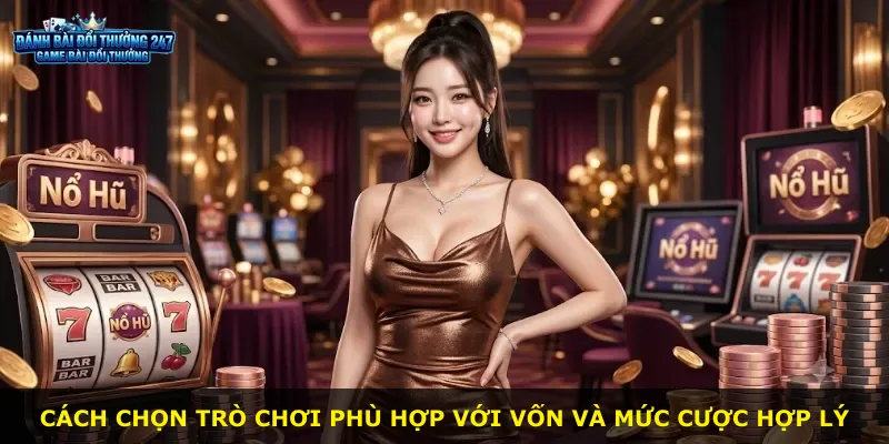 Cách chọn trò chơi phù hợp với vốn và mức cược hợp lý