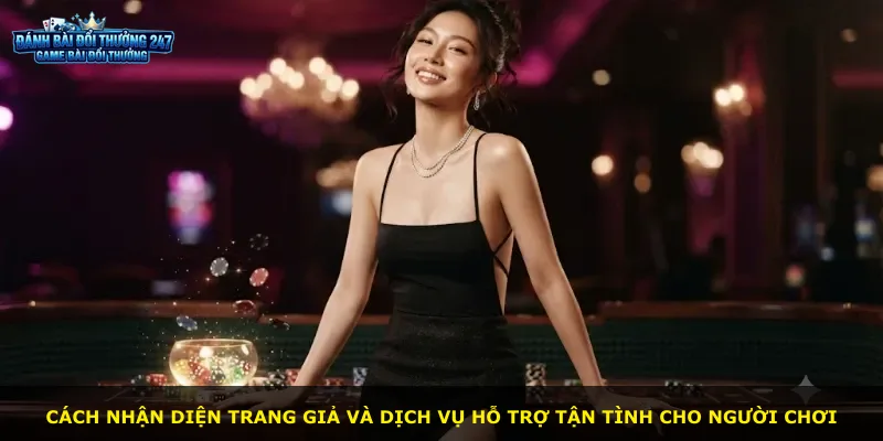 Cách nhận diện trang giả và dịch vụ hỗ trợ tận tình cho người chơi