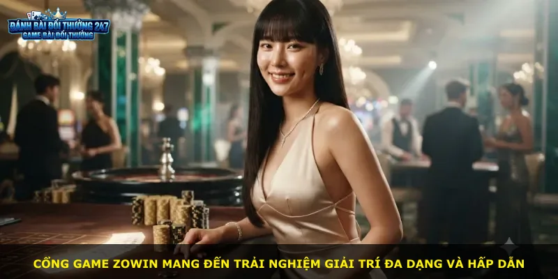 Cổng game Zowin mang đến trải nghiệm giải trí đa dạng và hấp dẫn