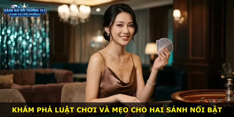 Khám phá luật chơi và mẹo cho hai sảnh nổi bật