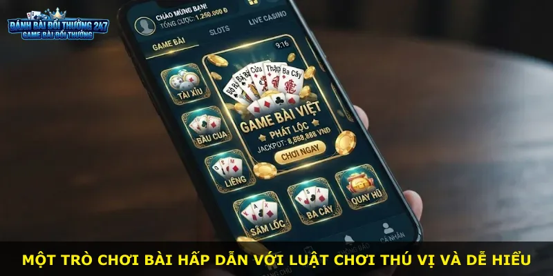 Một trò chơi bài hấp dẫn với luật chơi thú vị và dễ hiểu