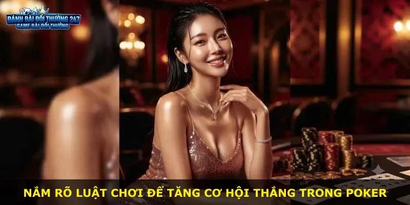Nắm rõ luật chơi để tăng cơ hội thắng trong Poker