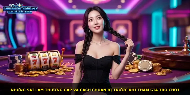 Những sai lầm thường gặp và cách chuẩn bị trước khi tham gia trò chơi