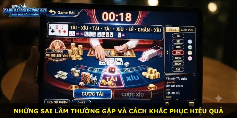 Những sai lầm thường gặp và cách khắc phục hiệu quả