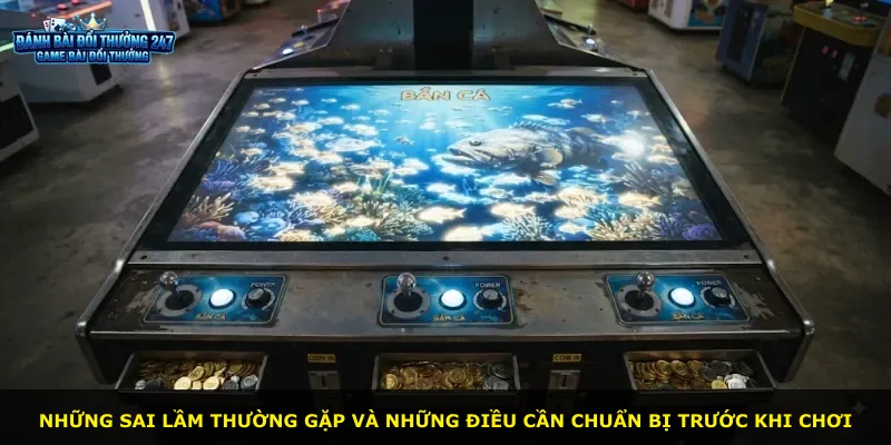 Những sai lầm thường gặp và những điều cần chuẩn bị trước khi chơi