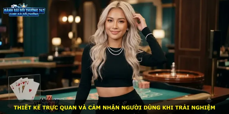 Thiết kế trực quan và cảm nhận người dùng khi trải nghiệm