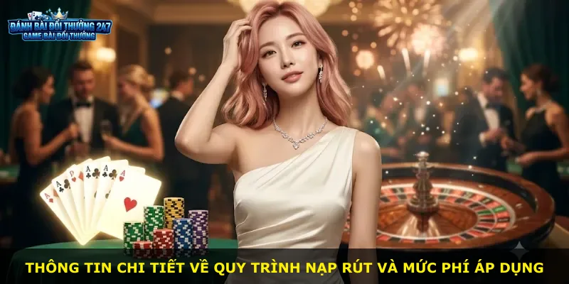 Thông tin chi tiết về quy trình nạp rút và mức phí áp dụng
