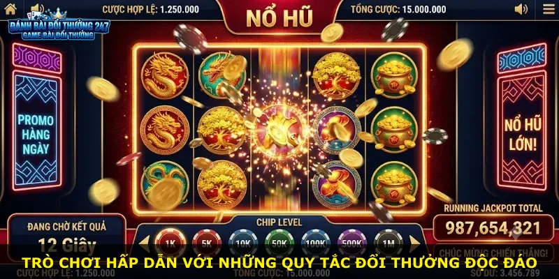 Trò chơi hấp dẫn với những quy tắc đổi thưởng độc đáo